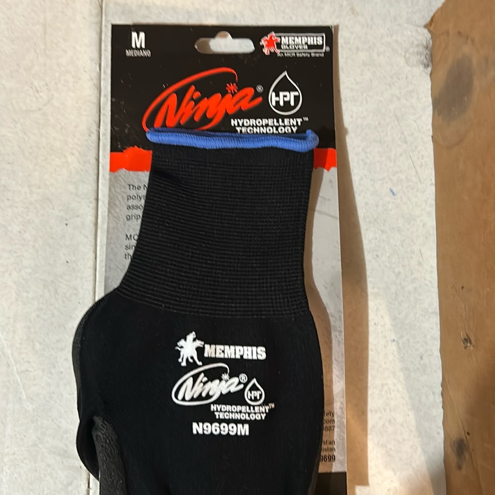 Ninja Black Gloves